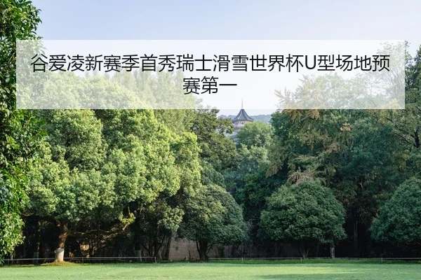 谷爱凌新赛季首秀瑞士滑雪世界杯U型场地预赛第一